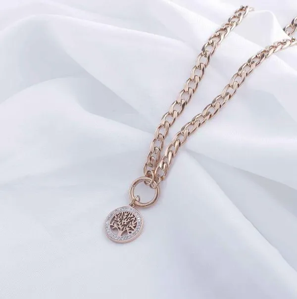 Stainless_Steel_Life_Of_Tree_Pendent_Chain_Necklace-_STNK_50_For_Women_&_Girls