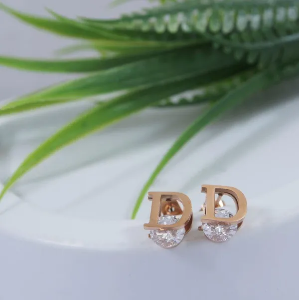 Stainless_Steel_Rosegold_Cubic_Zircon_D_Letter_Stud_Earring-_STNER_4038_For_Women_&_Girls