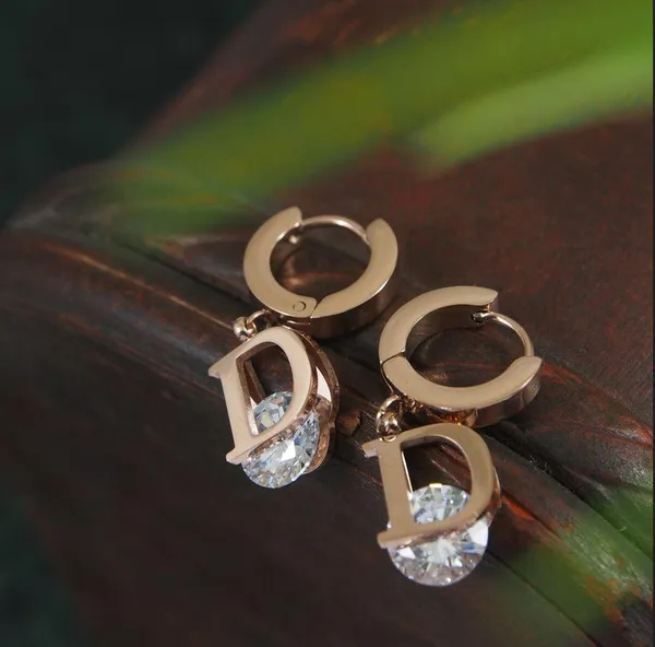 Stainless_Steel_Rosegold_Plated_Alphabet_'D'_Letter_Hoops_Earring-STNER_2891_For_Women_&_Girls