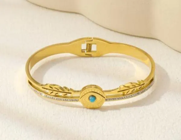 Stainless_Steel_Gold/Rosegold_Plated_Evil_Eye_Kada_-_STKD_4874_For_Women_&_Girls
