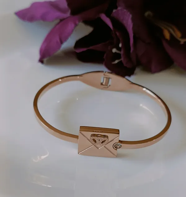 Stainless_Steel_Rosegold_Plated_Letter_Box_Kada-_STKD_3051_For_Women_&_Girls