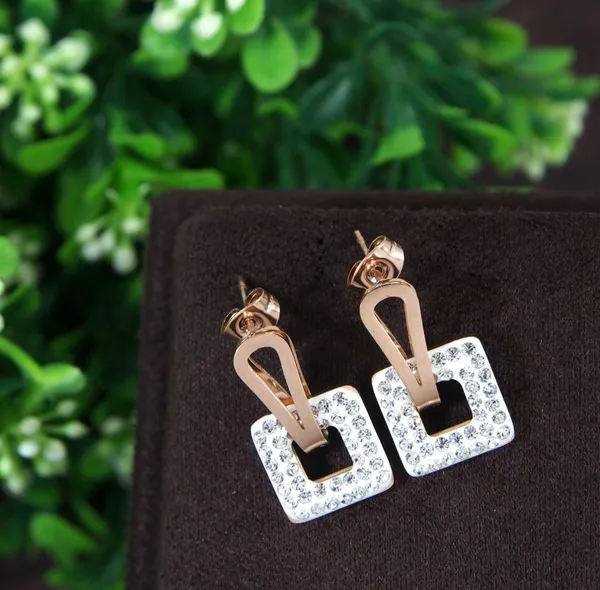 Stainless_Steel_Rosegold_Plated_Square_Shaped_White_Coloured_Earring-STNER_2767_For_Women_&_Girls
