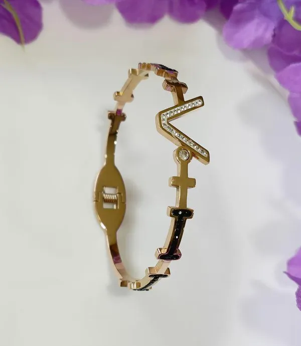 Stainless_Steel_Rosegold_Plated_'V'_Letter_Designed_Kada-STK_For_Women_&_Girls