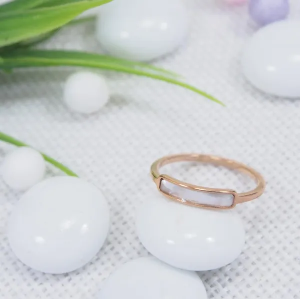 Stainless_Steel_Rosegold_Plated_White_Shell_Finger_Ring-_FR_For_Women_&_Girls