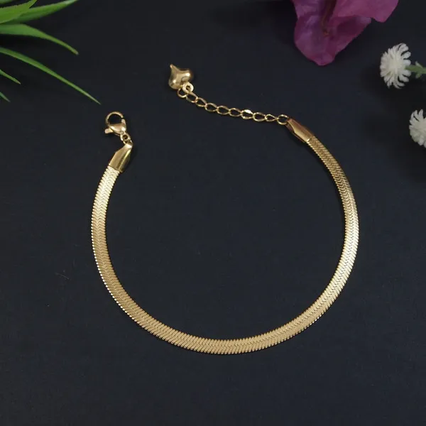 Stainless_Steel_Snake_Chain_Bracelet_For_Women_&_Girls