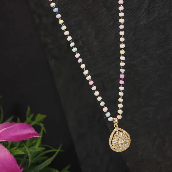 Stainless_Steel_Tear_Drop_Shaped_Pendent_Pearl_Chain_Necklac_For_Women_&_Girls