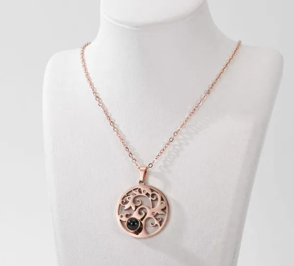 Stainless_Steel_Tree_Projection_Pendent_Necklace_-_STNK_5016_For_Women_&_Girls