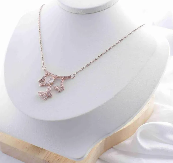 Stainless_Steel_Trio_Butterfly_Cubic_Zirconia_Pendent_Neckla_For_Women_&_Girls