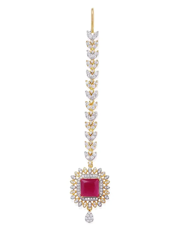 Women_Gold-Toned_Pink_Gold-Plated_Ad-Studded_Maang_Tikka_For_Women_&_Girls