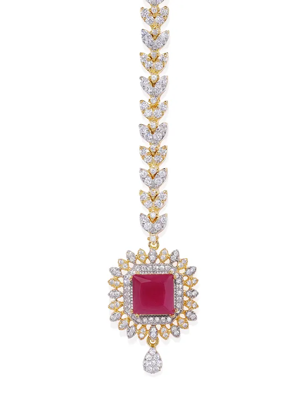 Women_Gold-Toned_Pink_Gold-Plated_Ad-Studded_Maang_Tikka_For_Women_&_Girls
