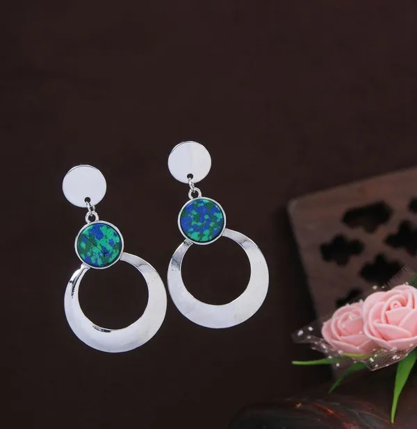 Silver_Plated_fancy_wen_Earring_For_Women_&_Girls