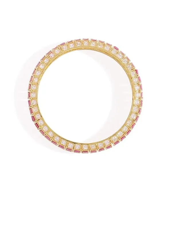 Traditional_Gold-Plated_Bangles_with_Ruby_Princess_Cut_Ameri_For_Women_&_Girls