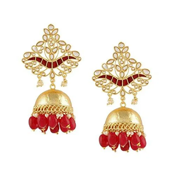 Traditional_Gold_Plated_Jhumki_Earrings_with_Ruby_Stones_for_For_Women_&_Girls