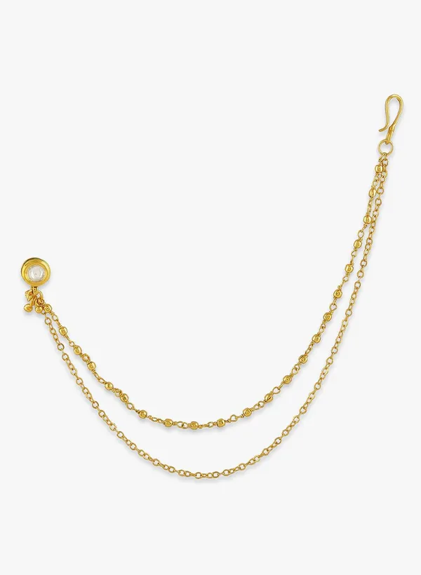 Traditional_Gold-Plated_Kundan_Nath_Nose_Ring_With_Dual_Chai_For_Women_&_Girls