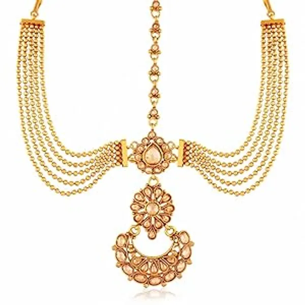 Traditional_Gold_Plated_Layered_Necklace_For_Women_&_Girls