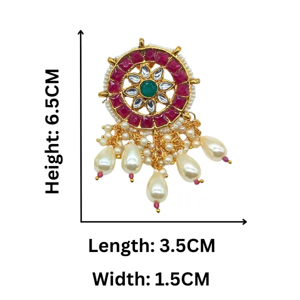 Traditional_Gold_Plated_Red_Ruby_Stones_&_Kundan_Studded_Statement_Earring_For_Women_&_Girls