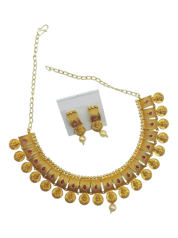 Traditional_Gold-Plated_Temple_Necklace_Set_For_Women_&_Girls