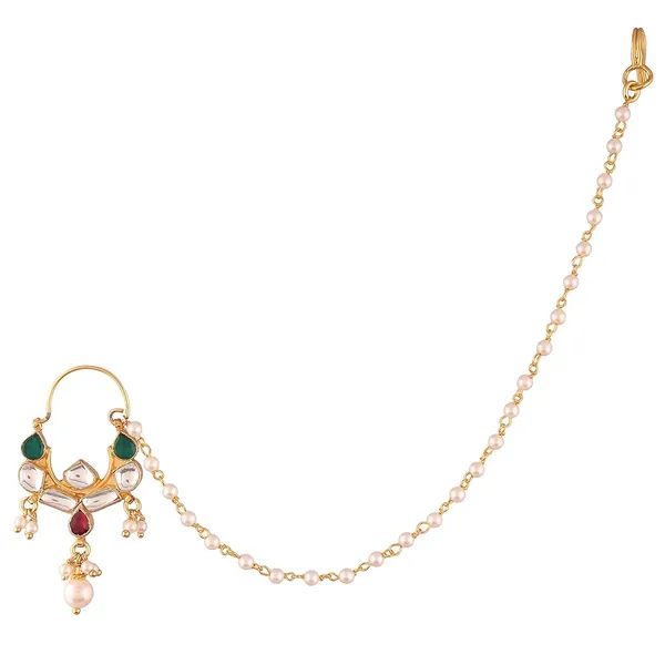 Traditional_Green_&_Red_Jadau_Kundan_and_Pearl_Nose_Ring/Nat_For_Women_&_Girls