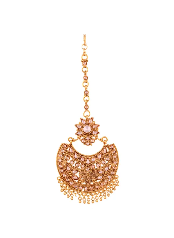 Traditional_Kundan_Maang_Tikka_with_Floral_Design_and_Gold_F_For_Women_&_Girls