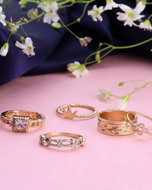 TRENDISIA_Contemporary_Style_Inspired_Gold_Plated_Minimal_Design_Semi_Prcecious_Rhinestones_Studded_Finger_Rings_Combo_Pack_of_Five__For_Women_&_Girls