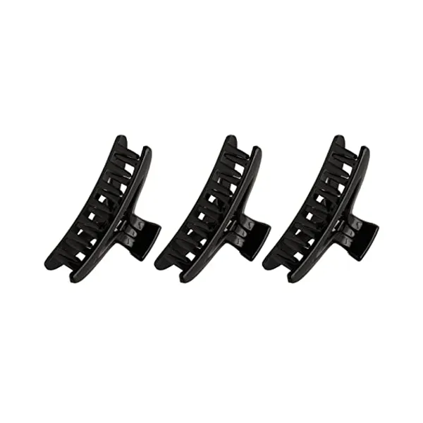 Pack_Of_3_Black_Claw_Clips_For_Women_&_Girls