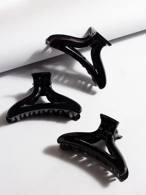 Pack_Of_3_Black_Claw_Clips_For_Women_&_Girls