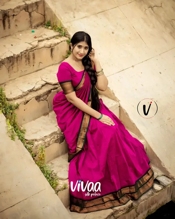 Pink_Kanjivaram_Soft_Silk_Wedding_&_Party_Wear_Saree_&_Unstiched_Blouse_For_Women