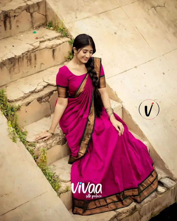 Pink_Kanjivaram_Soft_Silk_Wedding_&_Party_Wear_Saree_&_Unstiched_Blouse_For_Women