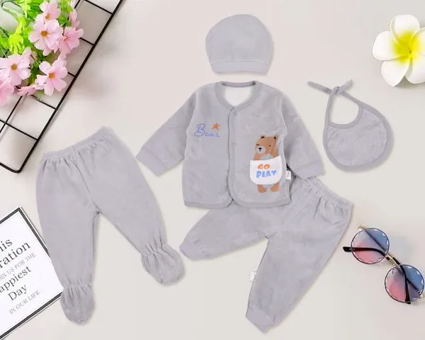Grey_Presents_New_Born_Baby_Winter_Wear_Velvet_Bonding_Baby_Clothes_(Pack_Of_5)