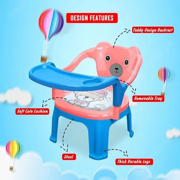 Pink_&_Blue_Baby_Chair_For_Kids_With_Removable_Tray_And_Cushion_Seat_For_1_To_3_Years_Unisex