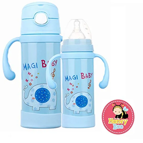 Blue_Steel_Sipper_Bottle_For_Kids_With_Straw_220_Ml