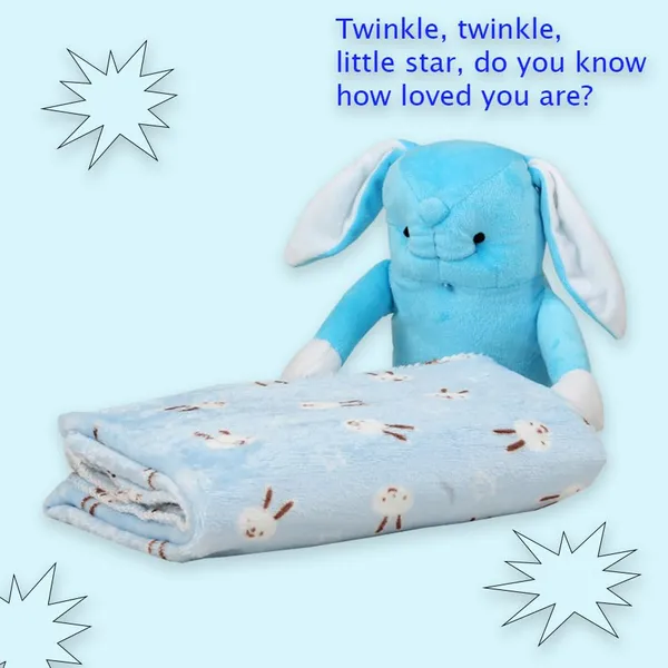 Blue_Rabbit_Toy_With_Blanket_Gift_Set_For_Newborns_&_Infants