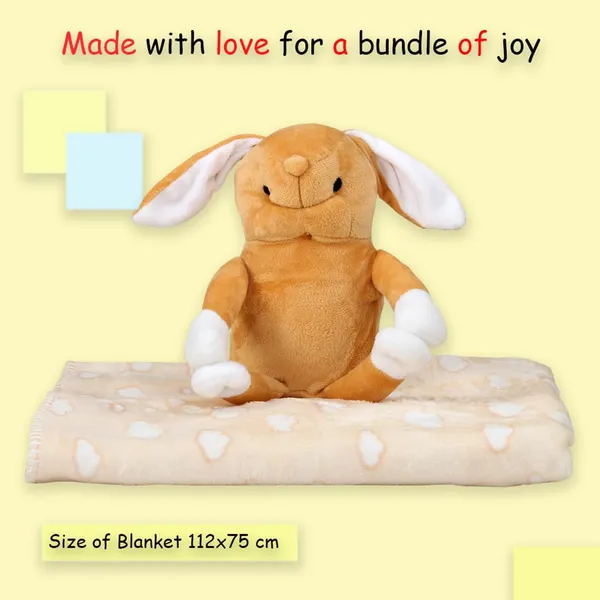 Beige_Rabbit_Toy_With_Blanket_Gift_Set_For_Newborns_&_Infants