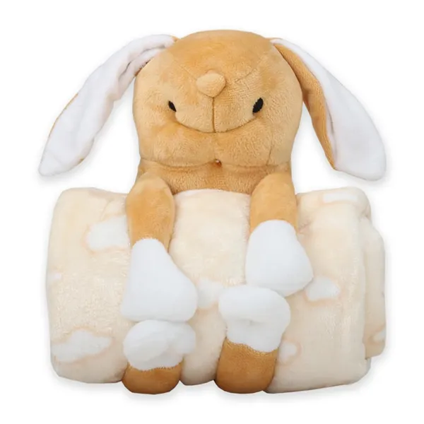 Beige_Rabbit_Toy_With_Blanket_Gift_Set_For_Newborns_&_Infants