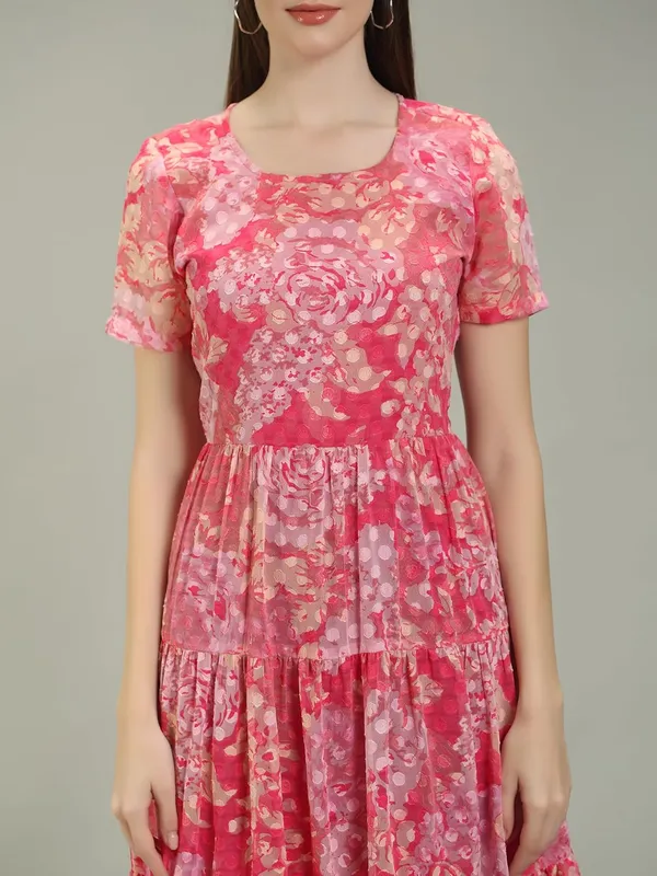 Pink_Shiffon_One_Piece_Maxi_Middy_Dress_For_Women