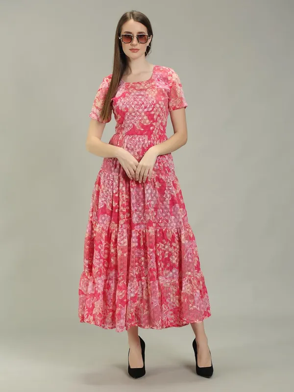 Pink_Shiffon_One_Piece_Maxi_Middy_Dress_For_Women