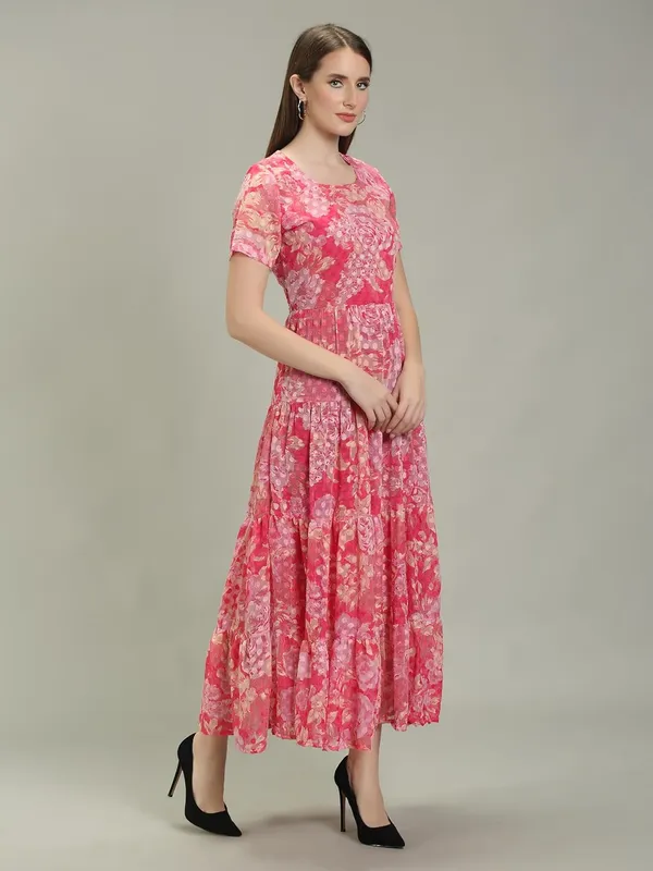 Pink_Shiffon_One_Piece_Maxi_Middy_Dress_For_Women