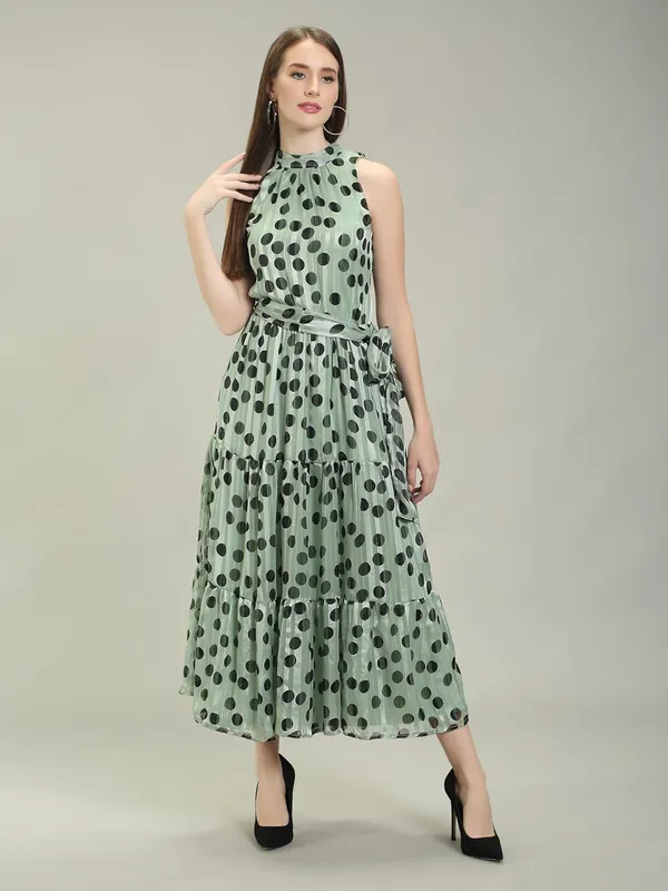 Green_Shiffon_One_Piece_Maxi_Middy_Dress_For_Women