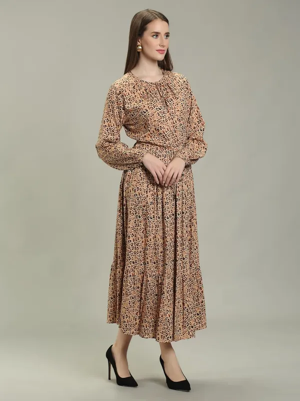 Brown_Leopard_Print_Viscos_One_Piece_Maxi_Middy_Dress_For_Women