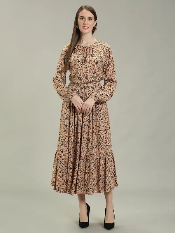 Brown_Leopard_Print_Viscos_One_Piece_Maxi_Middy_Dress_For_Women