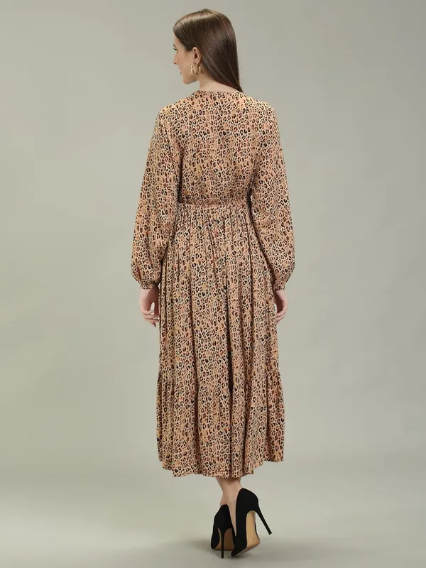 Brown_Leopard_Print_Viscos_One_Piece_Maxi_Middy_Dress_For_Women