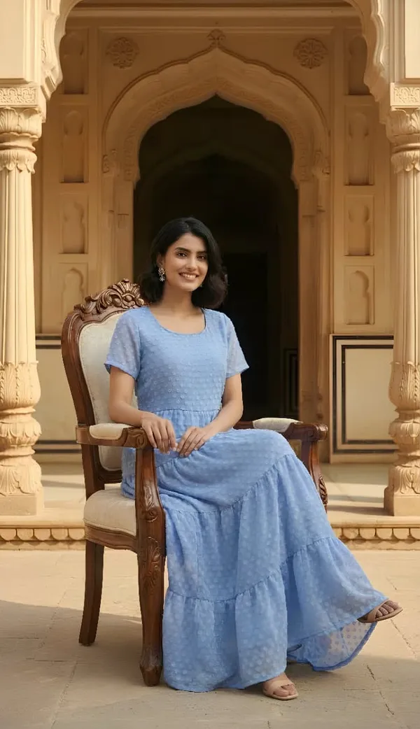 Sky_Blue_Midi_Dress_For_Women