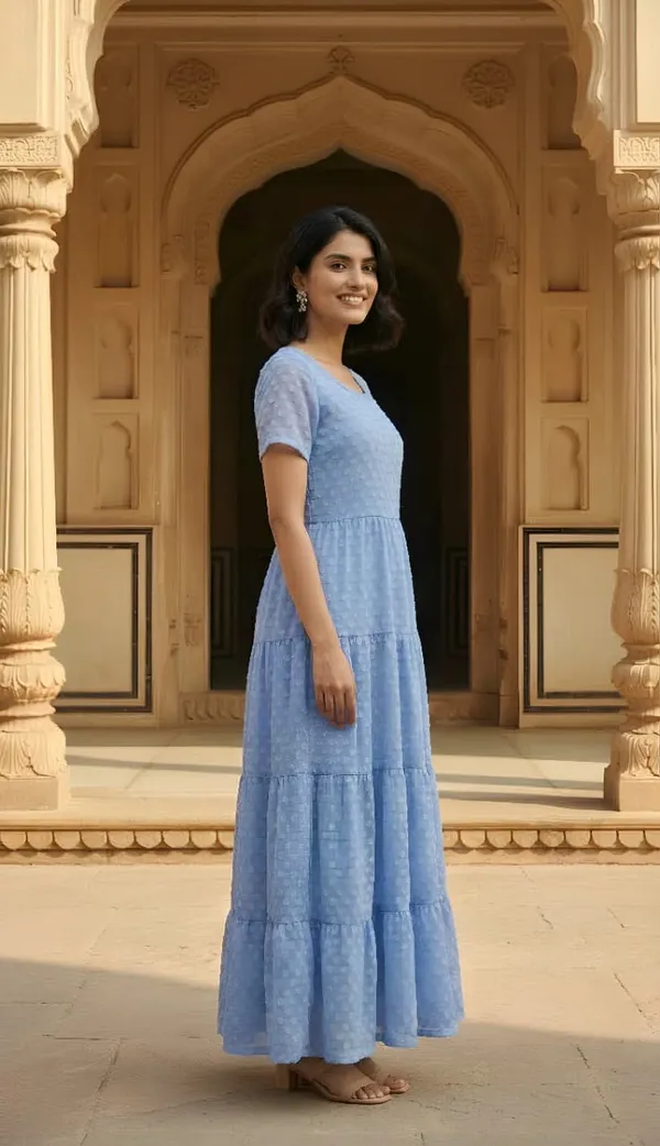 Sky_Blue_Midi_Dress_For_Women