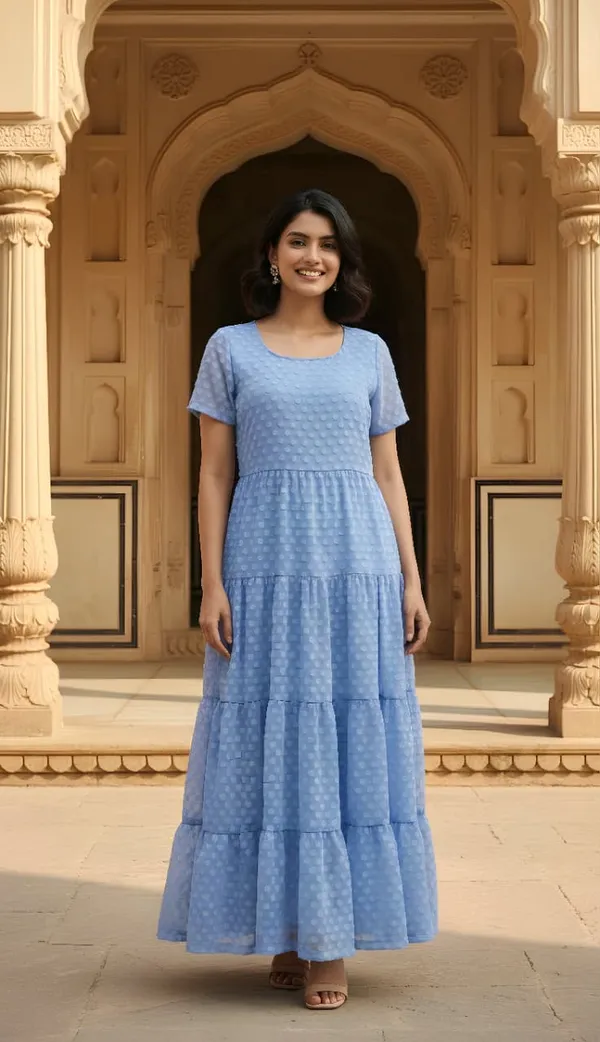 Sky_Blue_Midi_Dress_For_Women