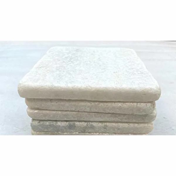 _Coasters_-_White_Marble_Natural_Stone_DIY_Table,_Glass_and_Tea/Coffee_Coasters_(Set_of_4)_-_Make_Your_own_Design,_Handwork,_decoupage_etc