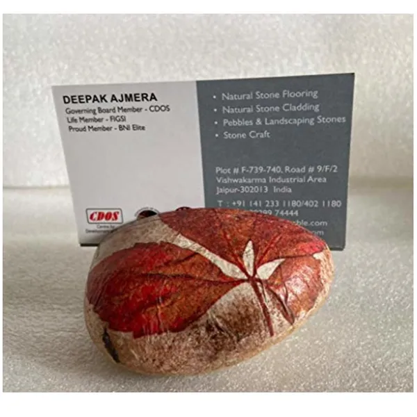 Golden_Teak_Natural_Stone_Handmade_Designer_Business_Card_Holder