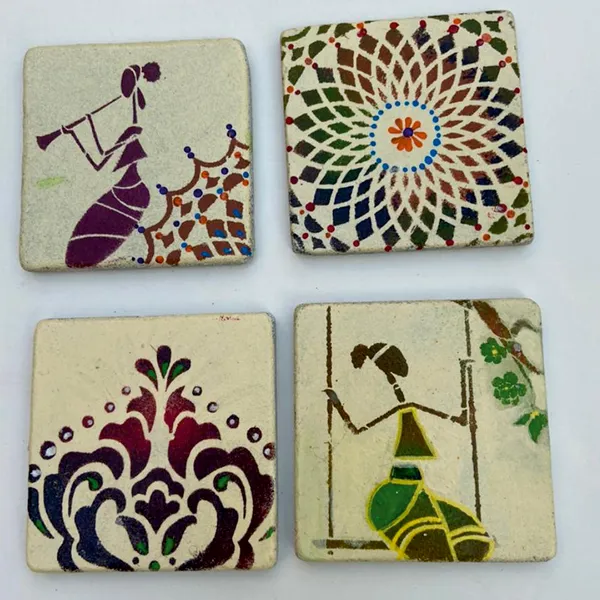 _Marble_Coasters_-_Multicolour_Designer_African_Tribal_and_Mandala_Art_Natural_Stone_Table,_Glass_and_Tea/Coffee_Coasters_for_Home_and_Gifting_(Set_of_4)