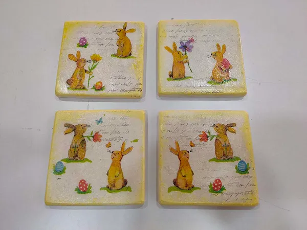 playing_bunny_marble_coasters_(Set_of_4)