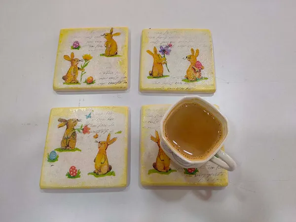playing_bunny_marble_coasters_(Set_of_4)