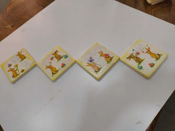 playing_bunny_marble_coasters_(Set_of_4)